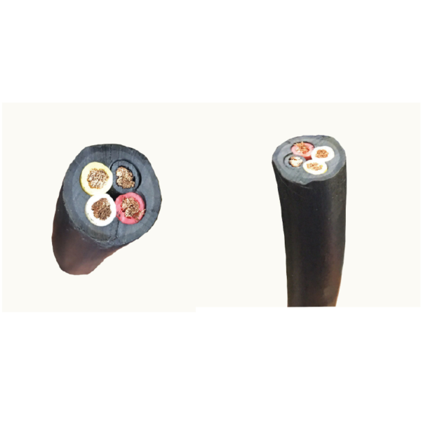 Cable Vulcanizado 4x8AWG Indeco