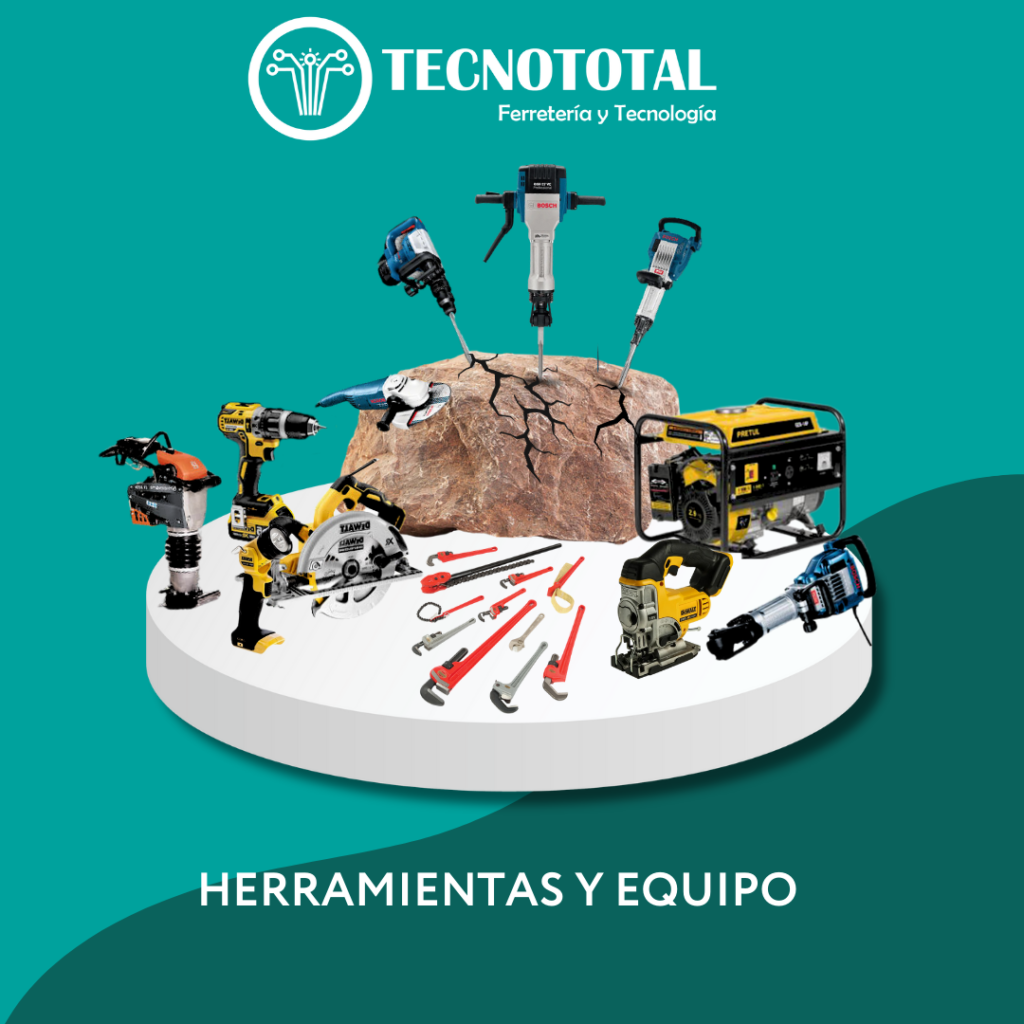 HERRAMIENTAS Y EQUIPO TECNOTOTAL