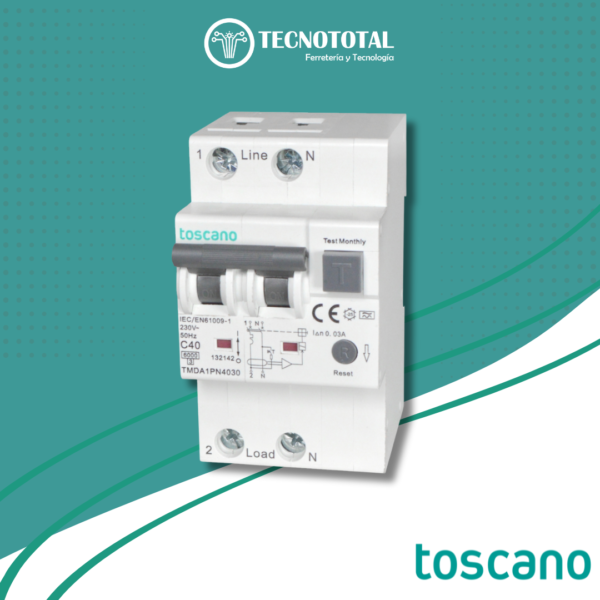 Interruptor termomagnetico COD. 10003604