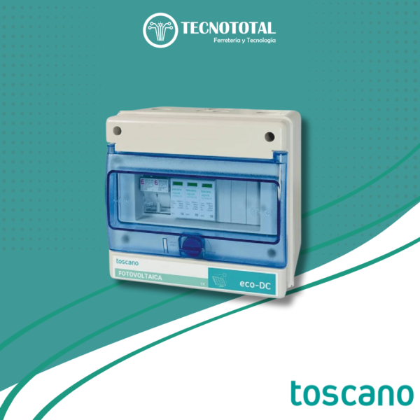 Protección eléctrica para paneles solares, 6 strings / 6 MPPT - TOSCANO cod. 10003078