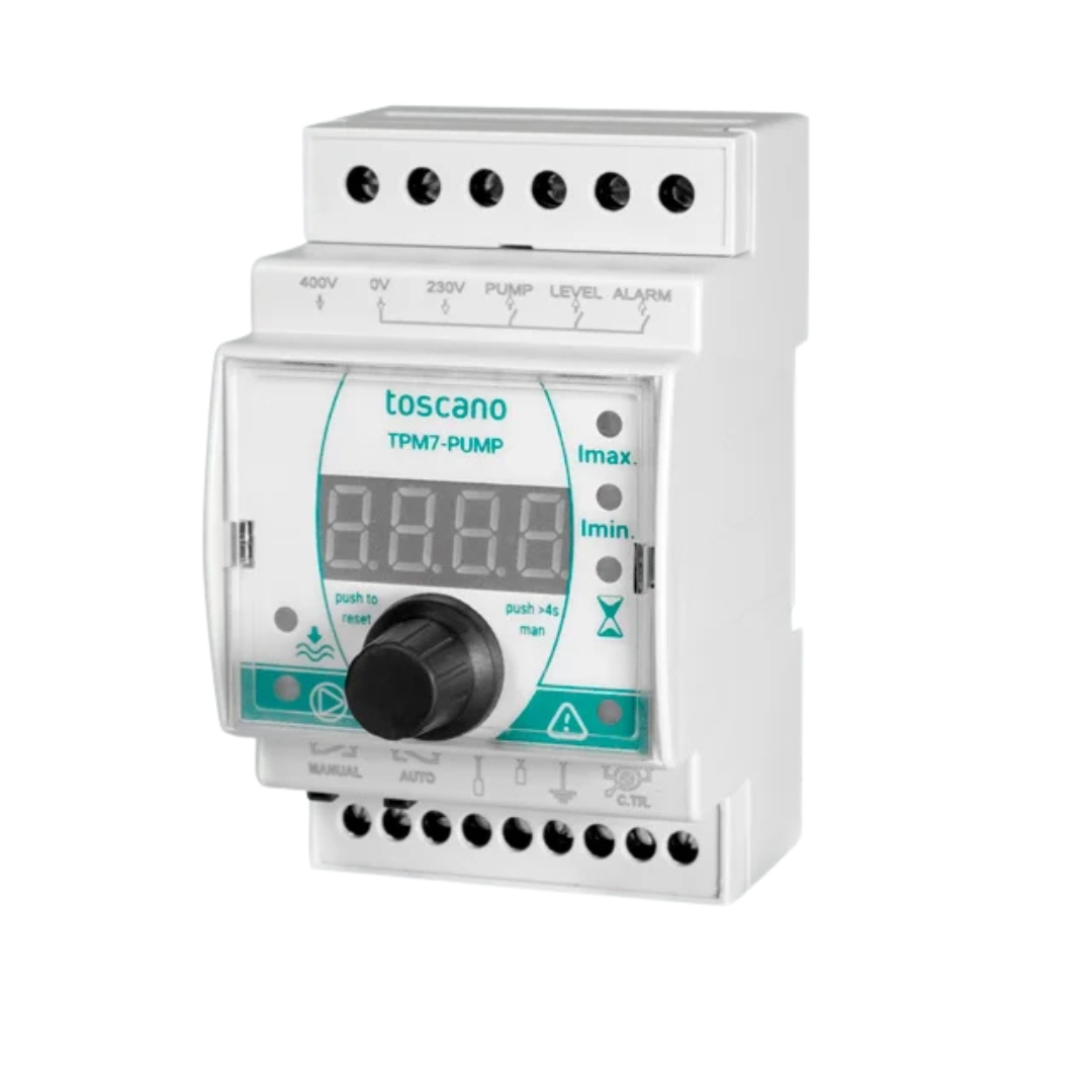 TPM7-PUMP Relé de Protección y Control Inteligente para Bombas