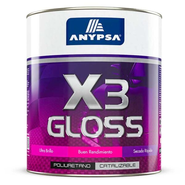 Pintura Gloss Anypsa x3 Amarillo 1GL