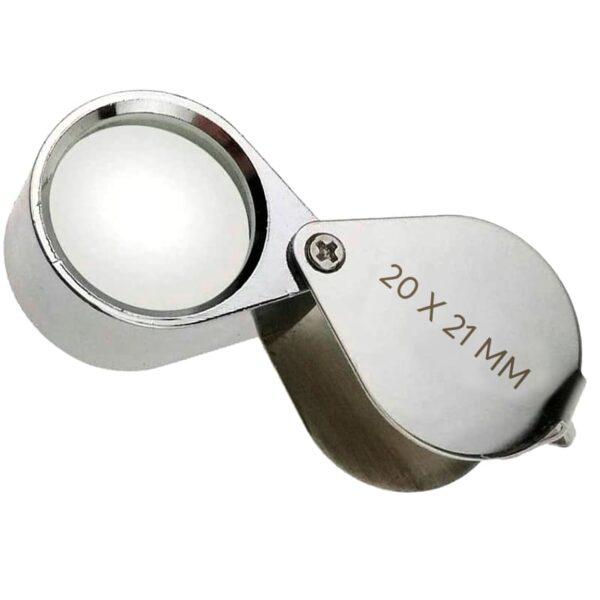 Lupa Entomológica de 20x-21 mm