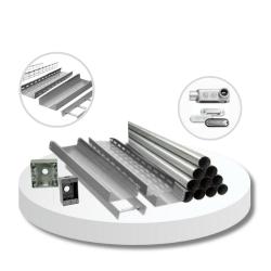 BANDEJAS Y TUBERÍA METÁLICAS