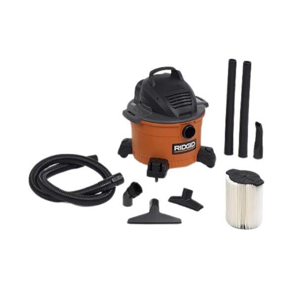 Aspiradora de Seco y Mojado RIDGID de 6 Galones (2.5 HP)