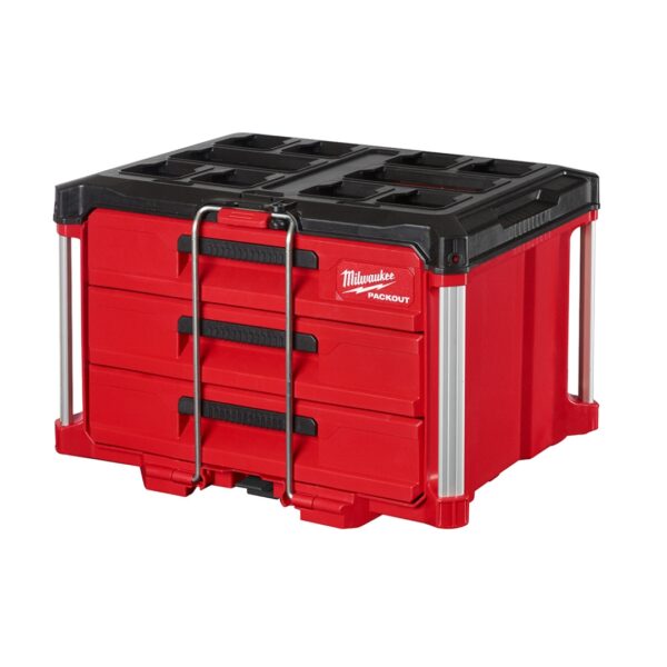 Caja de Herramientas con 3 Cajones PACKOUT™ Milwaukee 48-22-8443