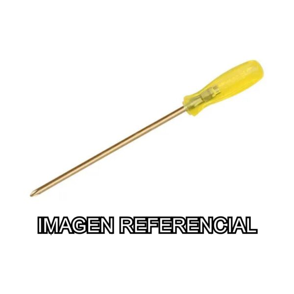 Destornillador cobre antichispa punta phillips - 2x100mm-ENDRES