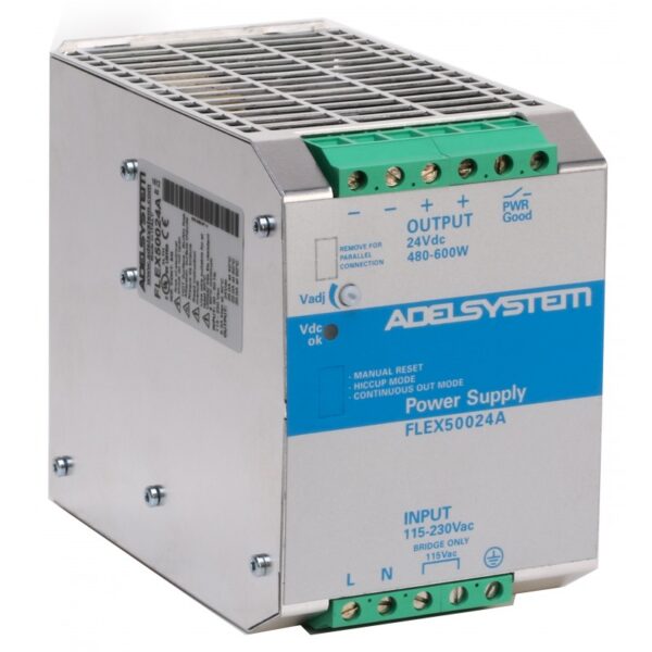 FLEX50024A Fuente de Alimentación Conmutada 24VDC 25A