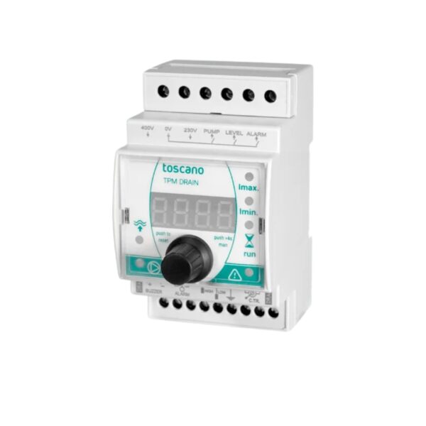 TPM-DRAIN Relé de Protección y Control de Nivel para Bombas