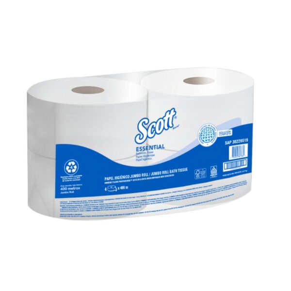 Papel Higiénico SCOTT Jumbo 400 Metros