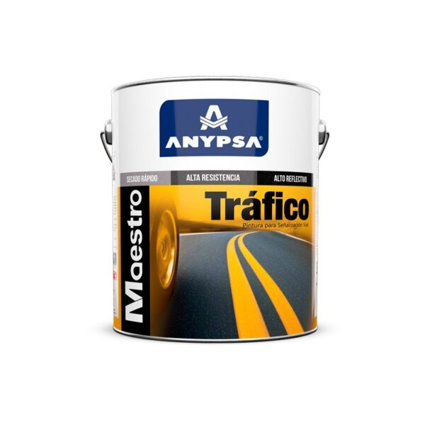 Pintura para Tráfico Maestro Tipo I TTP 115F Amarillo