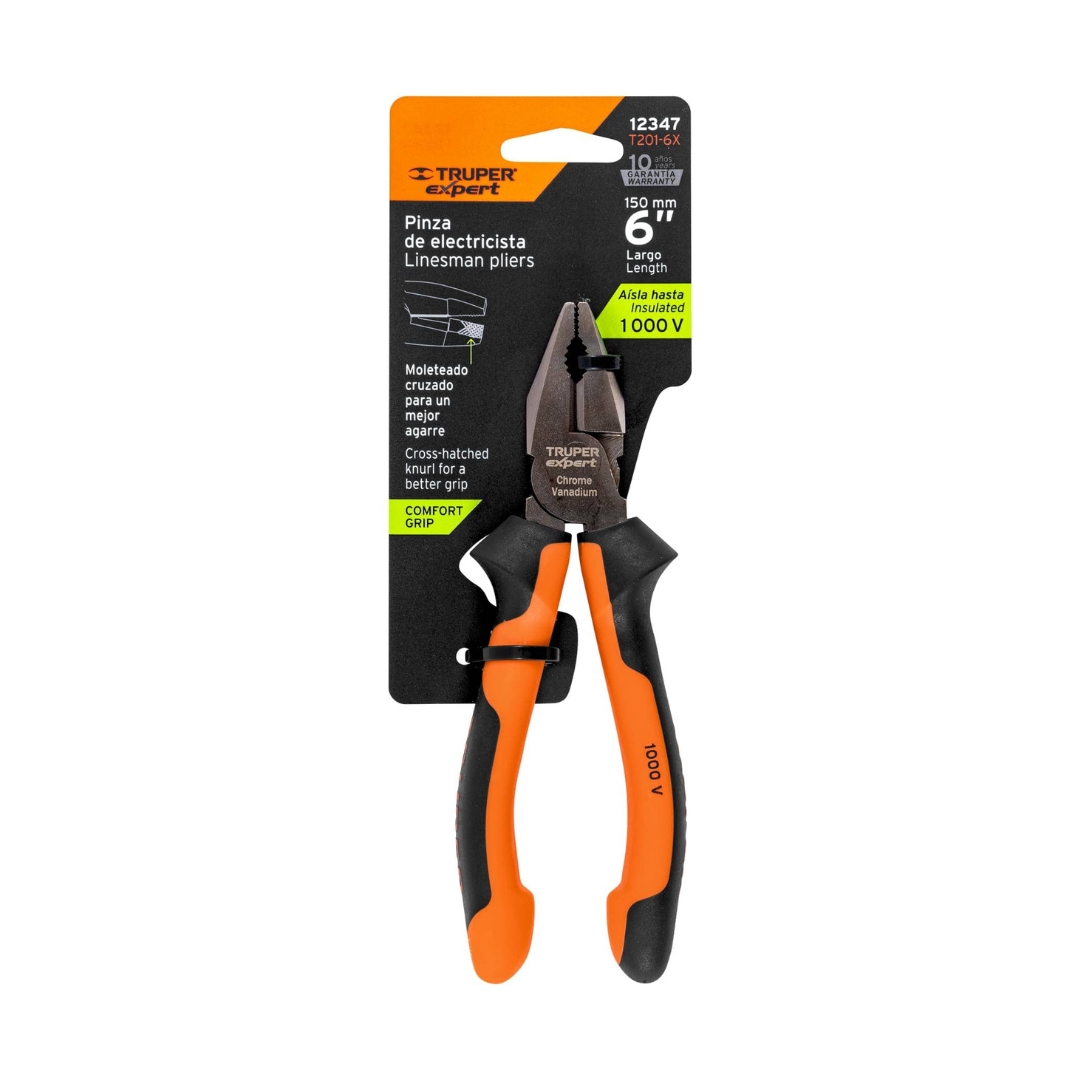 Alicate Universal 6 Aislado 1000V Truper – CÓD. 12347