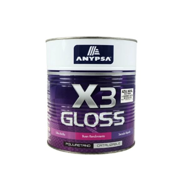 Esmalte GLOSS ANYPSA X-3 Azul Eléctrico  1 GL