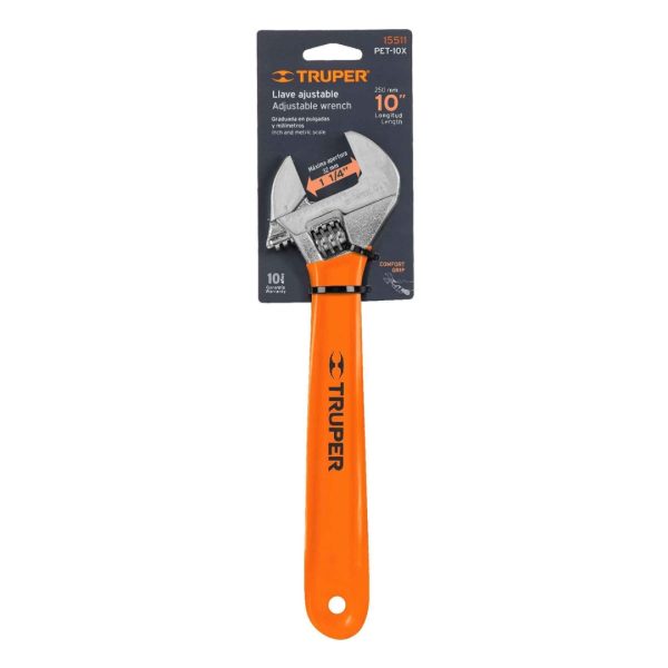 Llave Francesa 10 TRUPER Código 15511