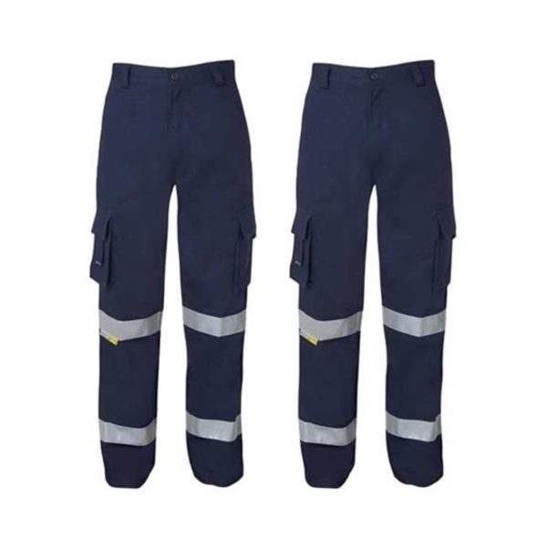 Pantalón Drill con Bolsillos Cargo Talla 32