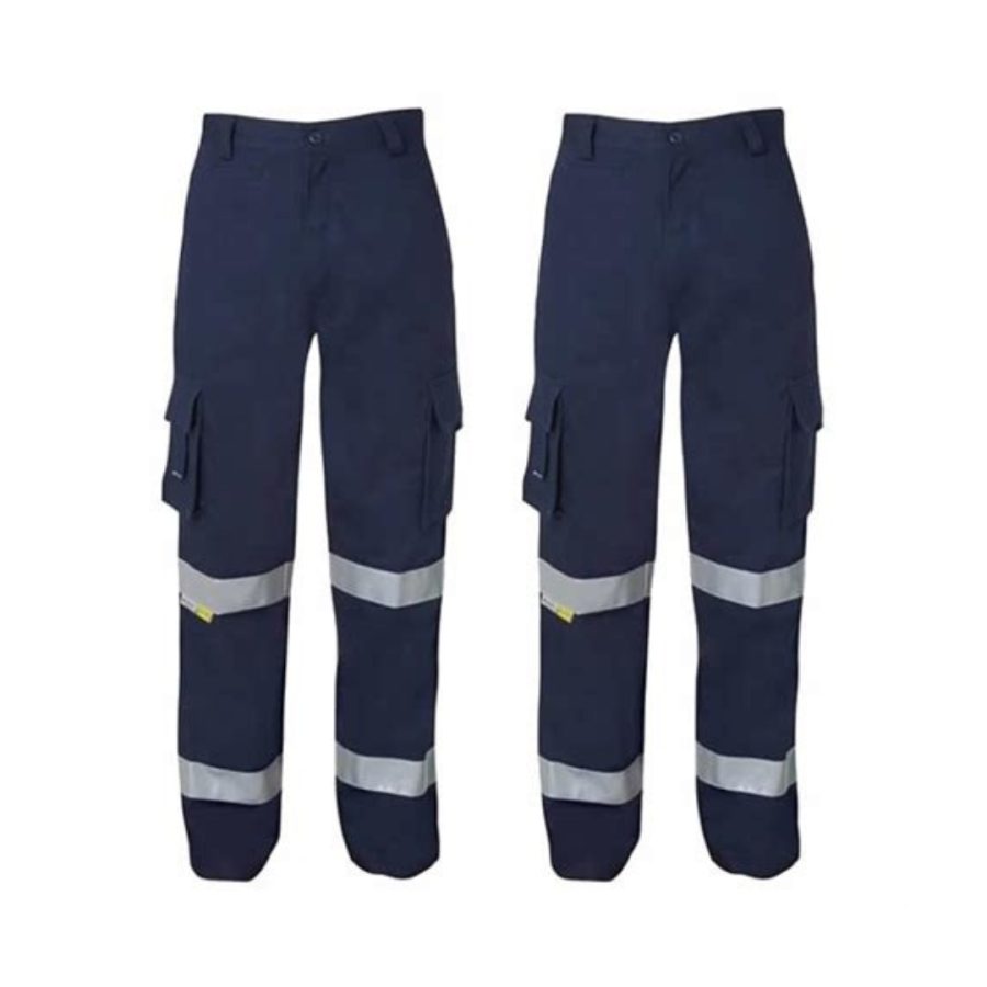 Pantalón Drill con Bolsillos Cargo Talla 32