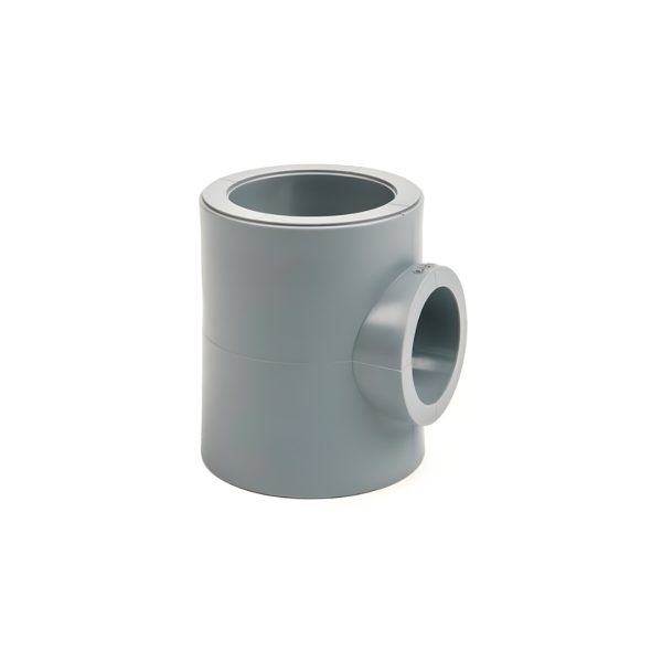 Tee Reducida 4 x 4 x 3 PPR Gris Rotoplas