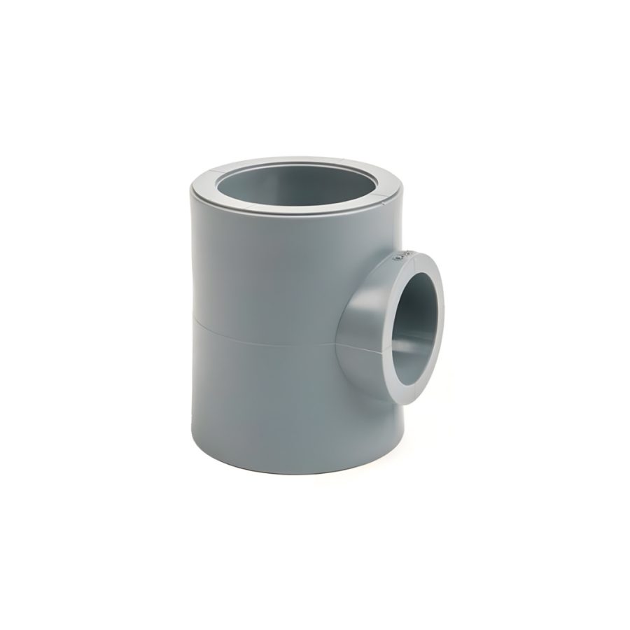 Tee Reducida 6 x 6 x 2 PPR Gris Rotoplas