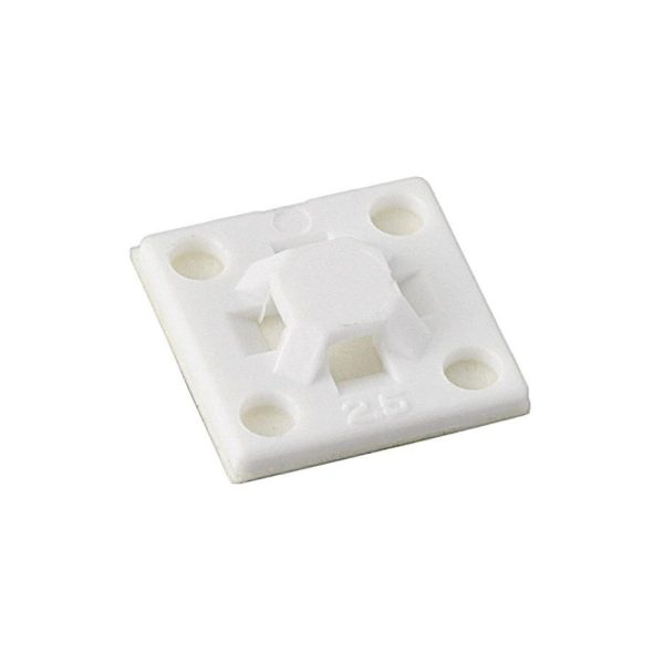 Base adhesiva para cintillos MB2A Blíster x20 HellermannTyton