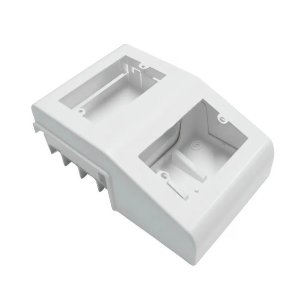Caja para 2 Faceplate Universal 4×2 HellermannTyton
