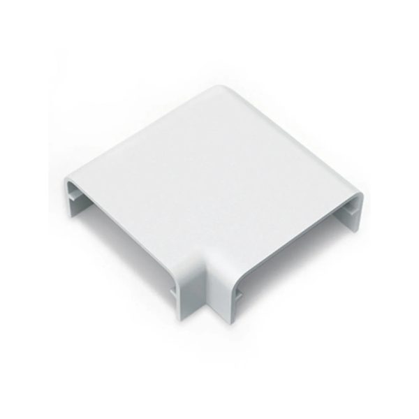 Curva Plana con Tapa para Megacanal HellermannTyton